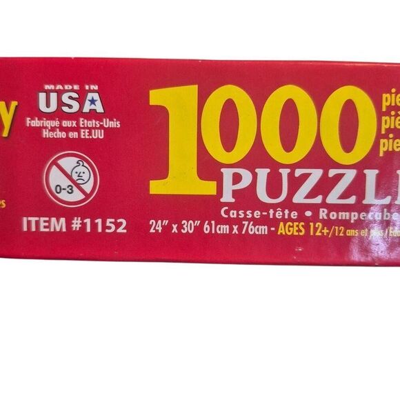 White Mountain The Toy Store by Steve Crisp Vintage 1000 pc Jigsaw Puzzle - Picture 7 of 7